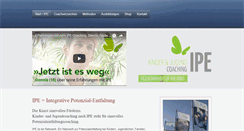 Desktop Screenshot of christasieber.potenzial-training.de